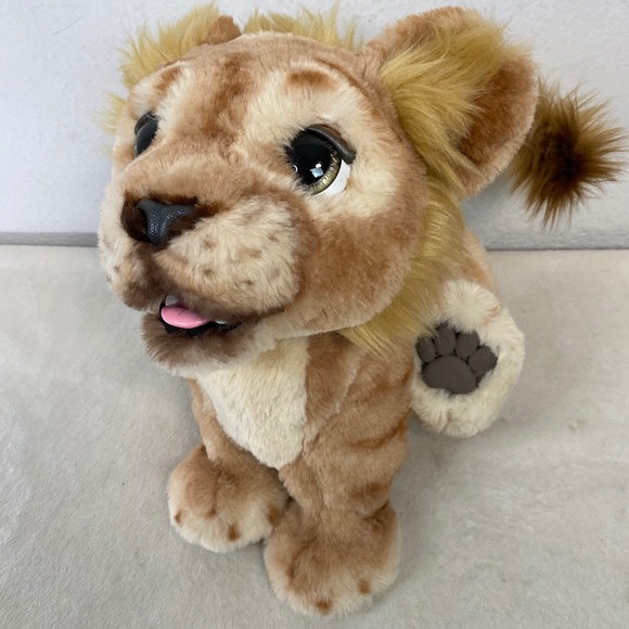FurReal Lion King Mighty Roar SIMBA Interactive Plush 2016 Hasbro Works! - Picture 1 of 12